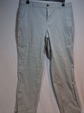 Style & Co. Light Gray Slim Fit Chinos